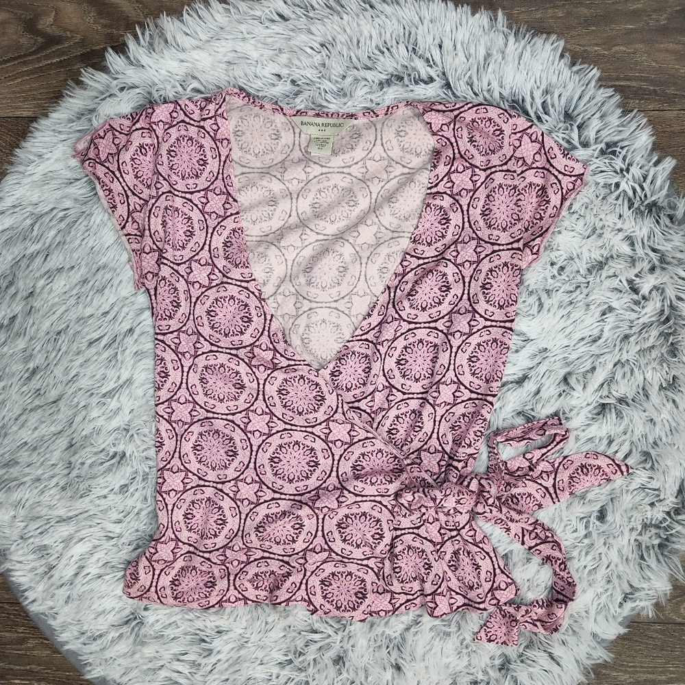 Banana Republic Wrap Top
